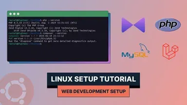 Linux Setup Tutorial: Installing PHP, Valet, Composer, MySQL, Laravel, and PHPMyAdmin